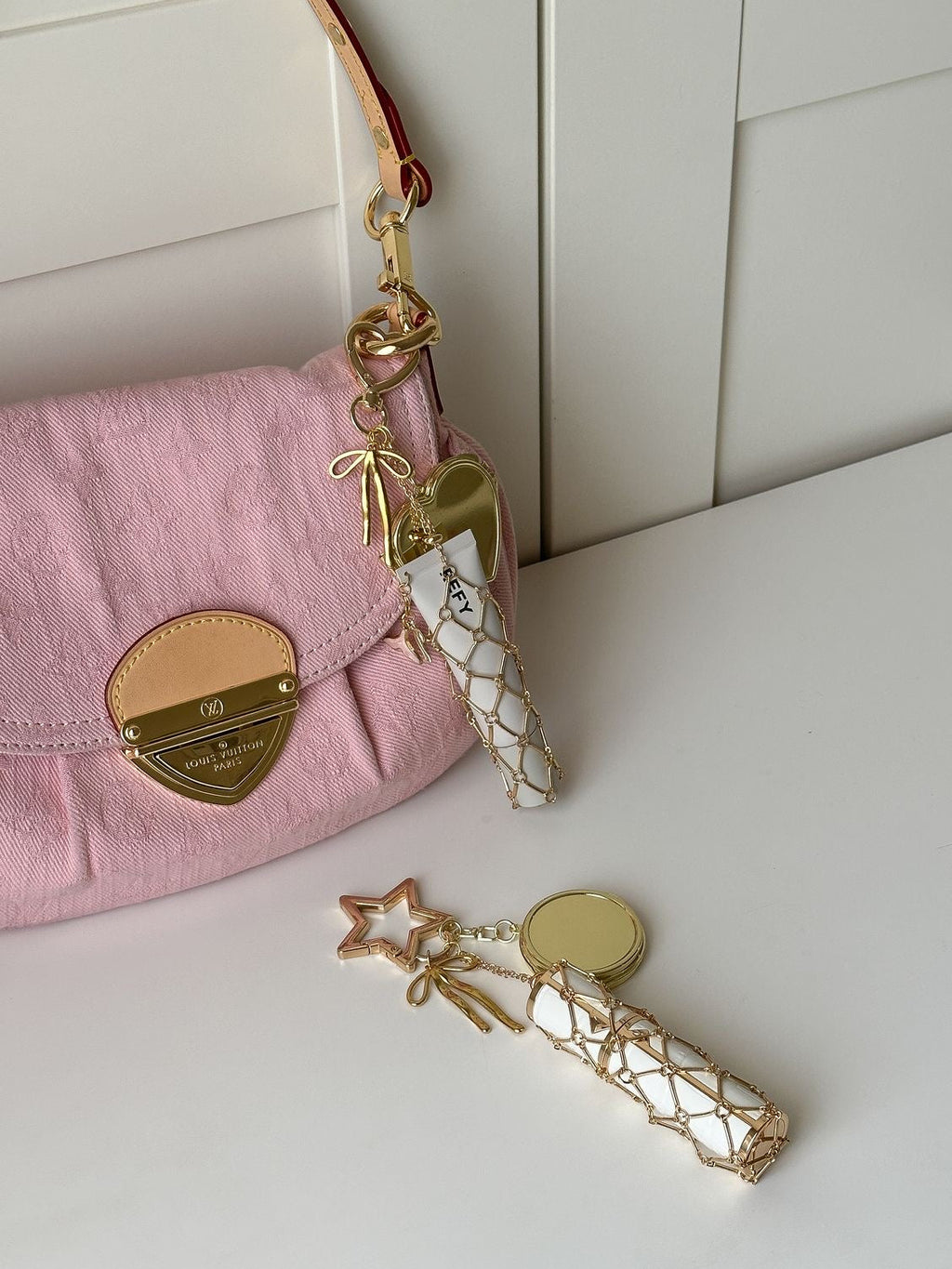 Lip Charm Coeur Doré